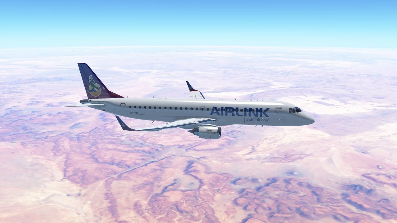 Airlink (LNK924) Embraer E190 Cape Town-Johannesburg