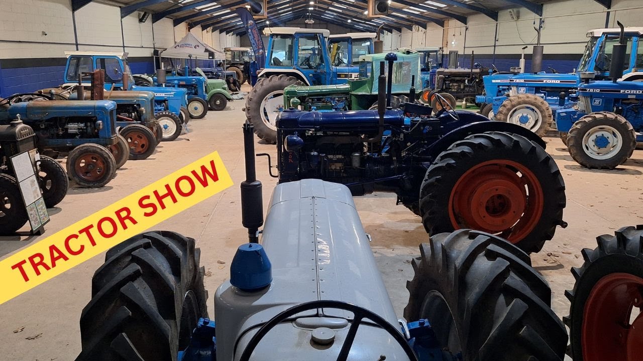Ford and Fordson Tractors at The Somerset Vintage Tractor Show 2025