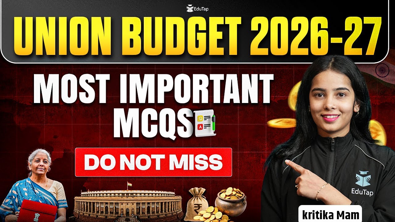 Union Budget 2026–27 Most Important MCQs