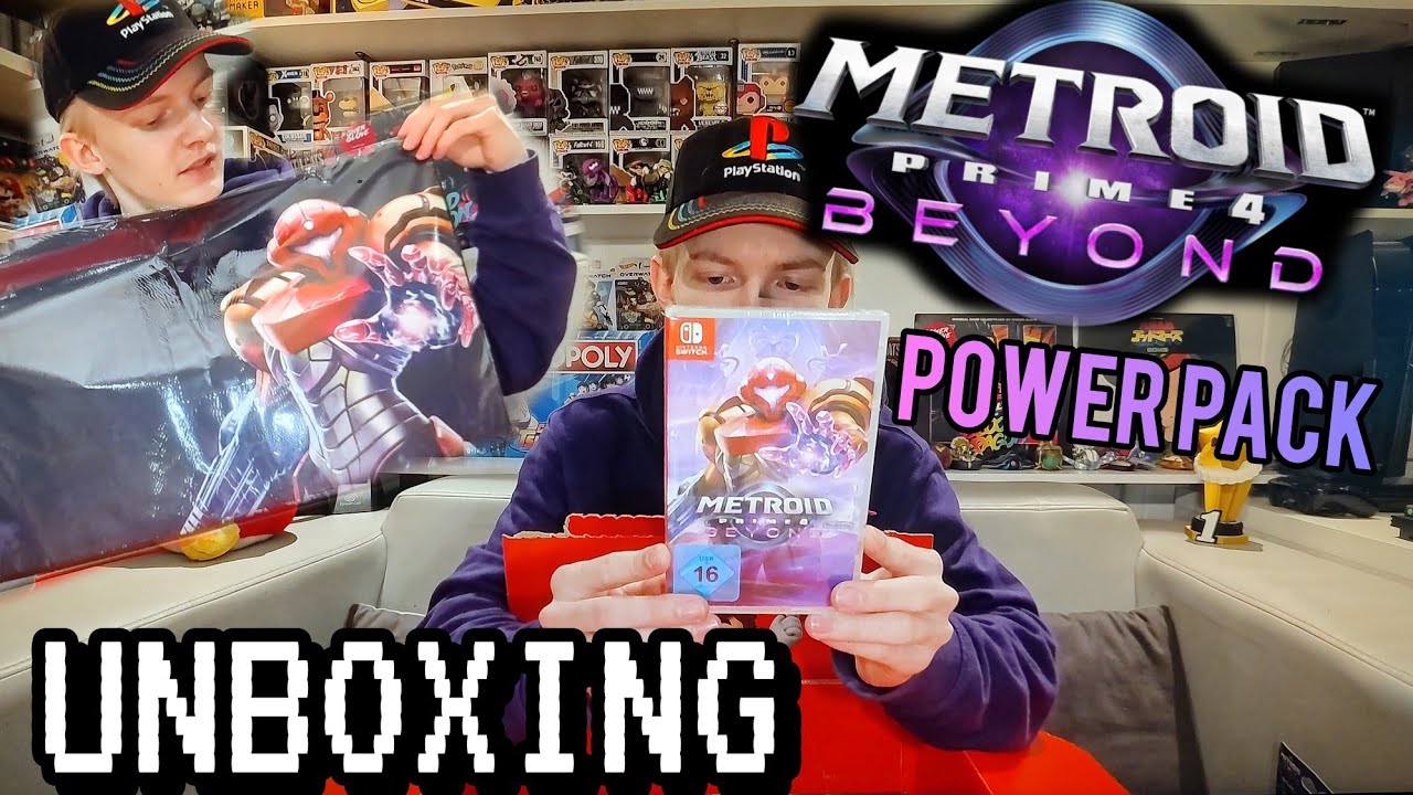 METROID PRIME 4 Power Pack Unboxing #metroid #retrogaming 