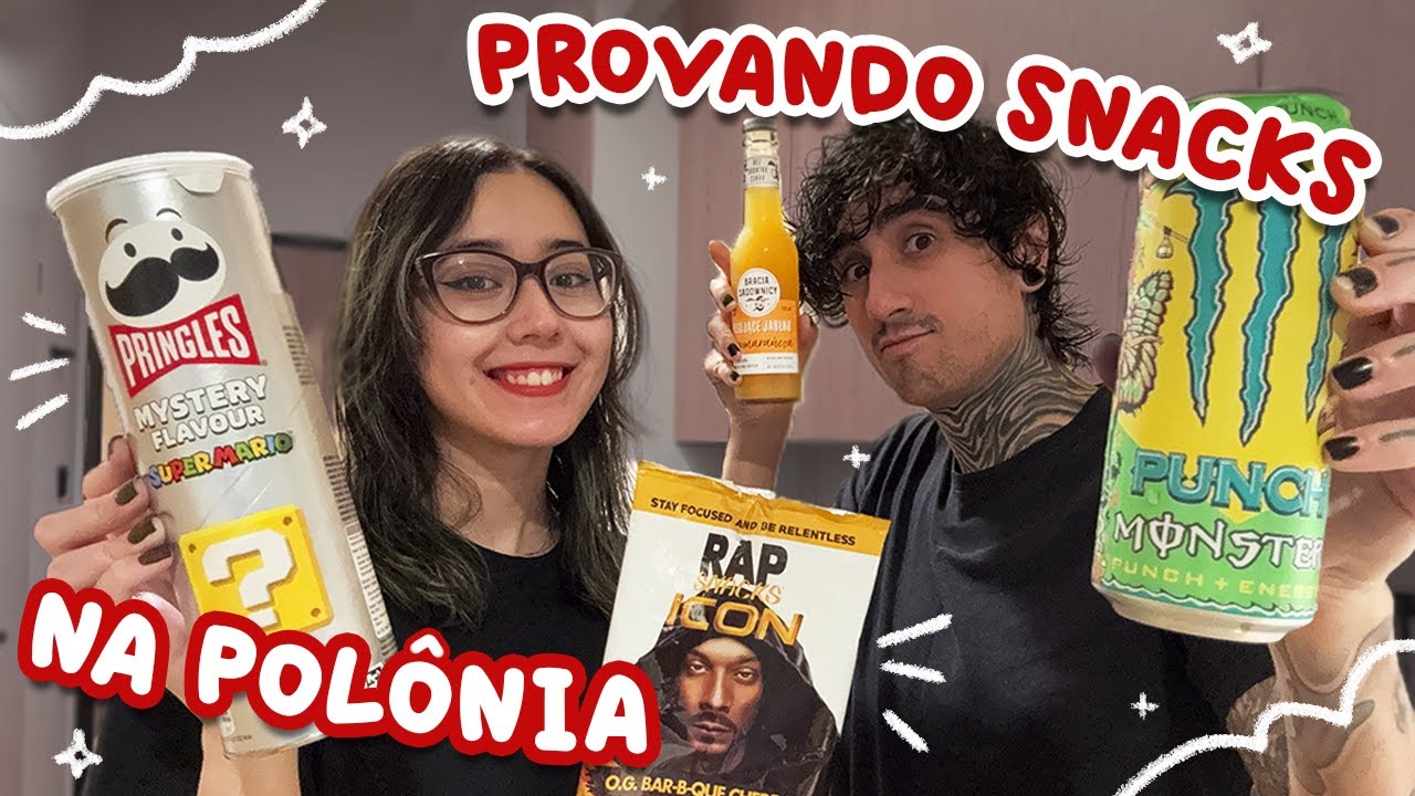 Provando Doces e Salgadinhos Diferentões na Polônia 🤤🥟✨