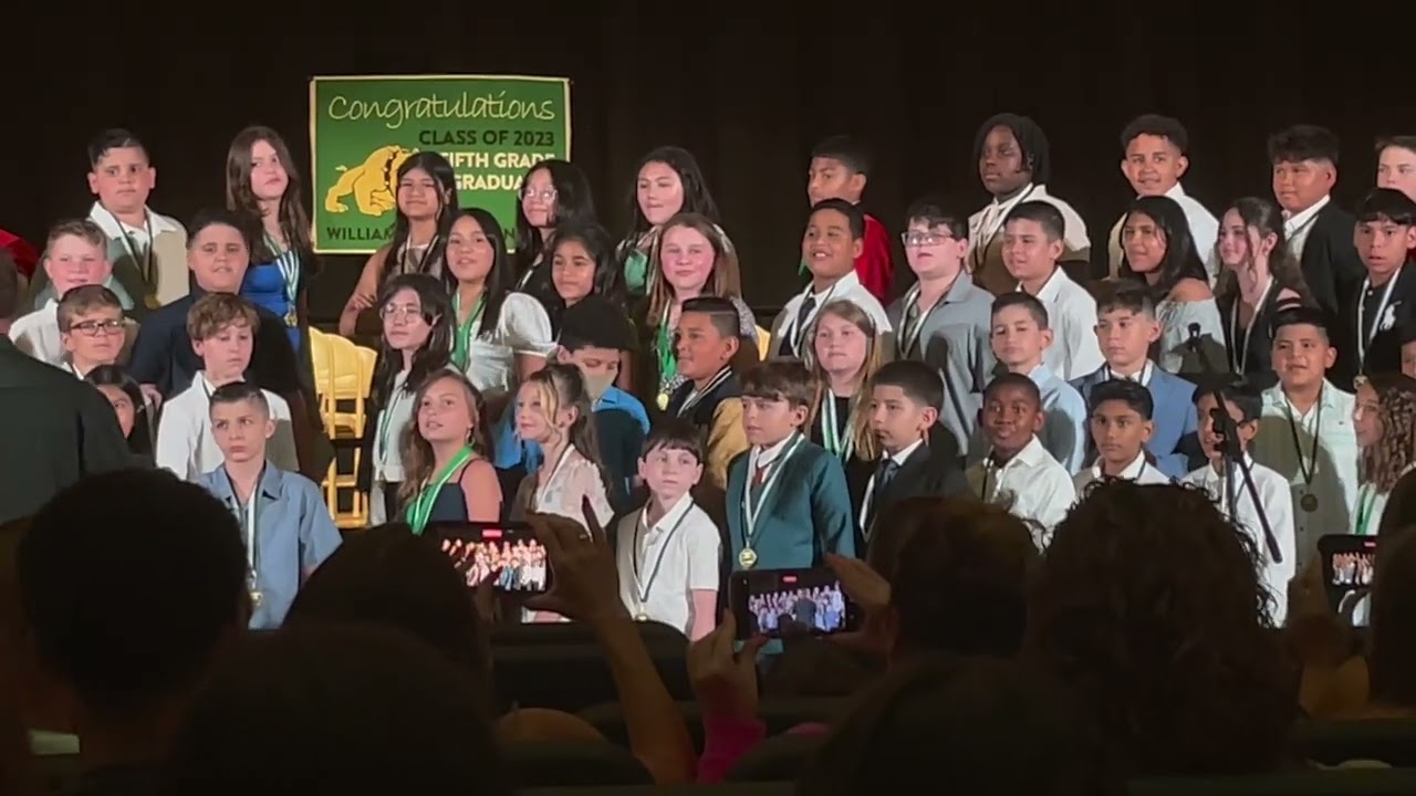 Wyatt's Elementary School Graduation