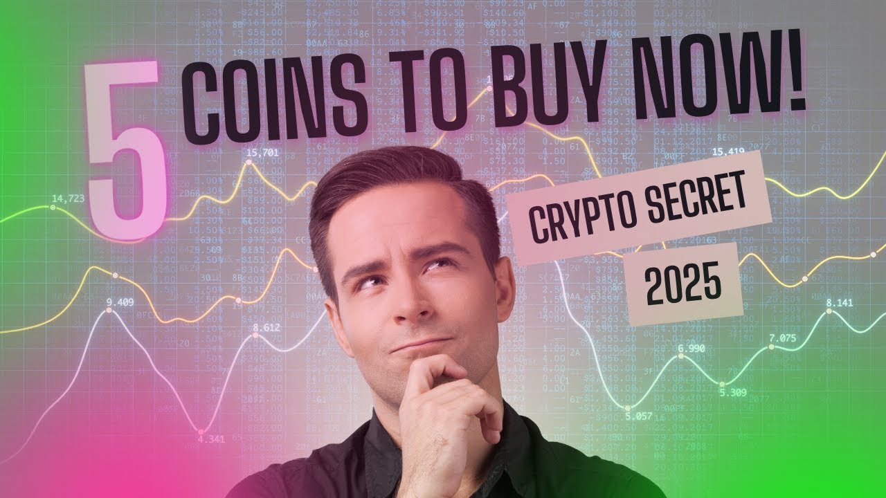 Top 5 Crypto Coins to Invest in 2025 | 5 Best Cryptocurrency for Massive Gains! 🚀💰#TopCrypto2025