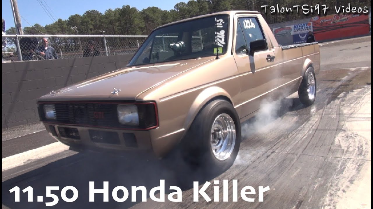 VW Caddy GTI slays 11.50 Hondas!