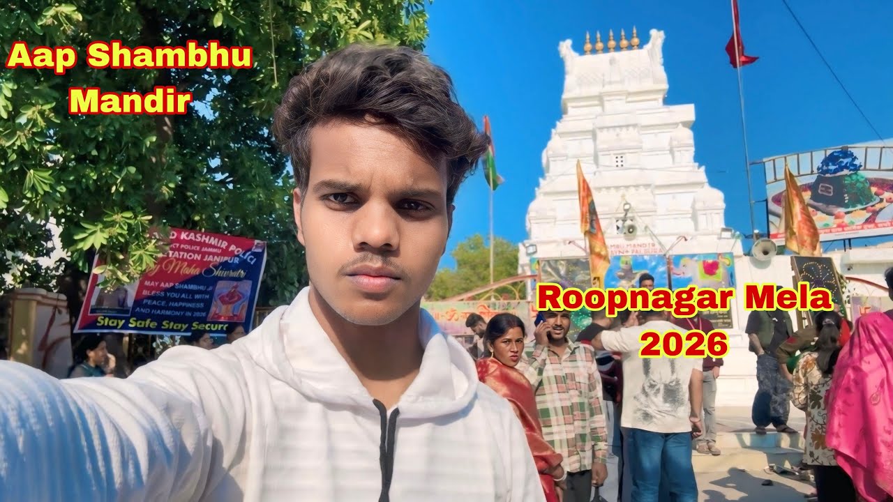 Mahashivratri 2026 Vlog | Aap Shambhu Mandir Darshan + Bheed Se Bhara Mela + Road Jam Experience 😲