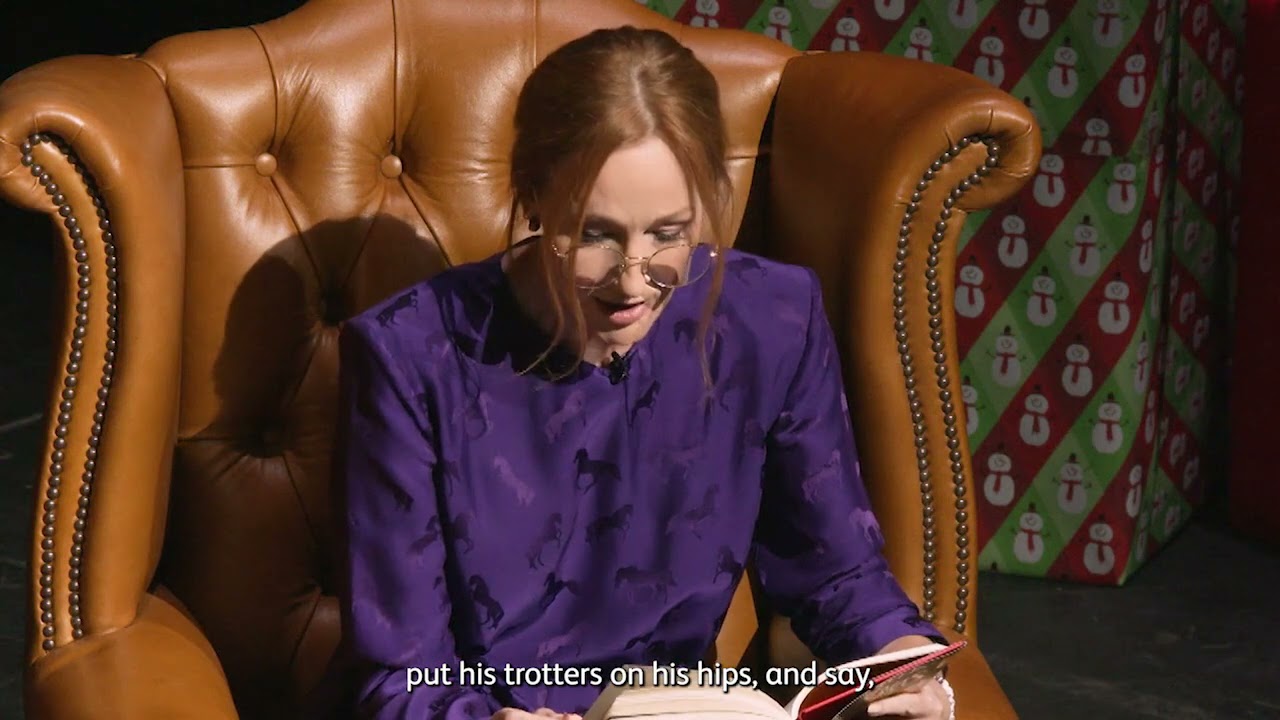 J.K. Rowling on The Christmas Pig Family Event (Launch Event) (October 12th, 2021).