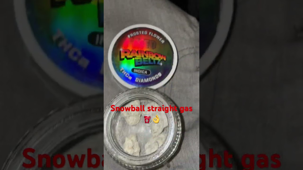 Snowball weed 👌⛽️#snowfall #weed#420 #marijuana #exotic #california #rap