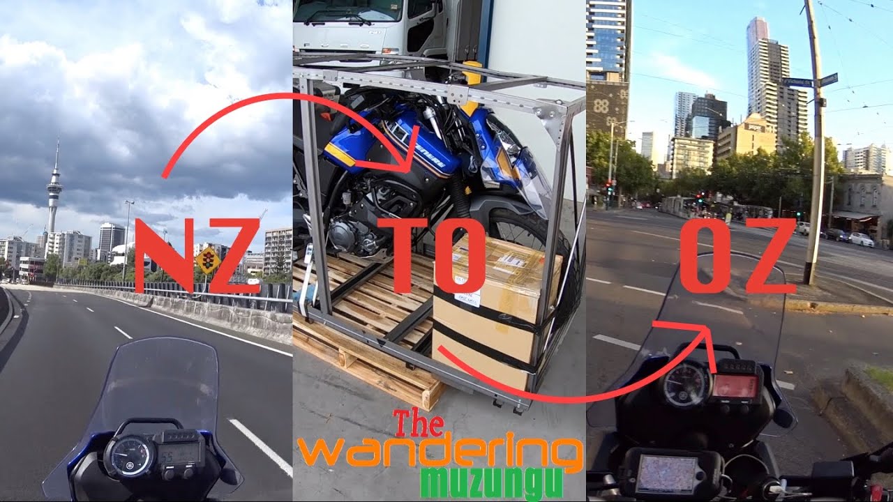 Moto in NZ - Shipping the motorbike to Australia