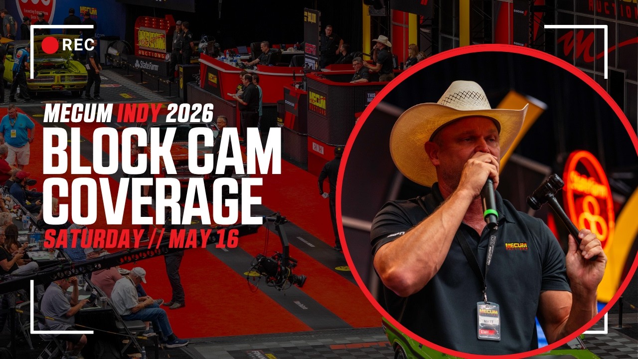 Mecum Indy Live Block Cam // Saturday, May 16th, 2026
