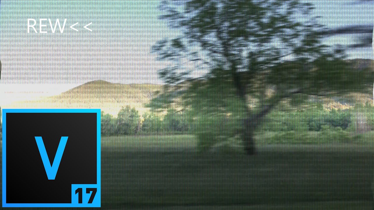 VHS Rewind Effect in Vegas Pro 17