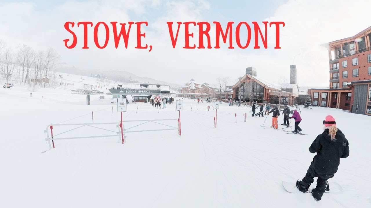 Stowe Skiing: Sunny Spruce Top to Bottom