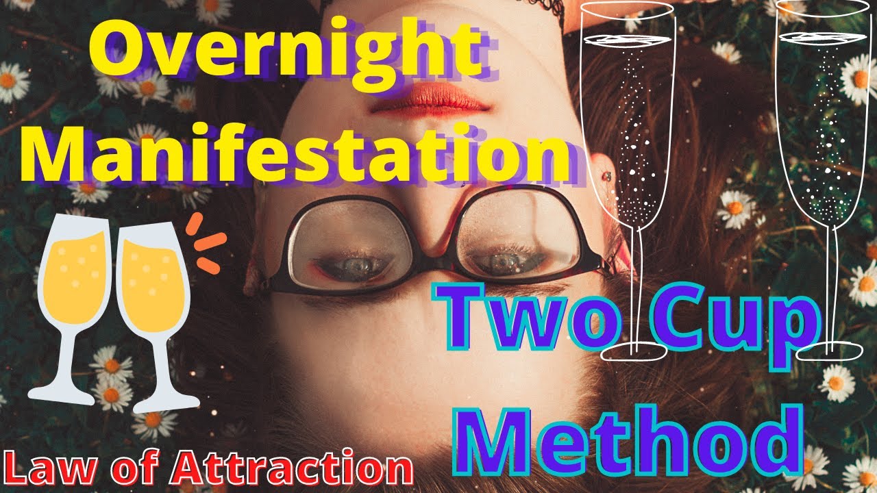 Two Cup Method Law Of Attraction- Manifest Using Glass of Water- Quantum Jump Hindi