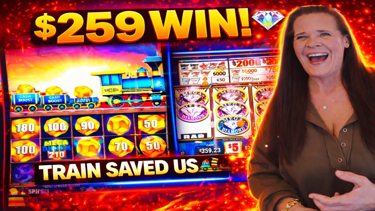 NEW Slots! Dragon Diamond… Then Smoking Train SAVED Us 🚂💎