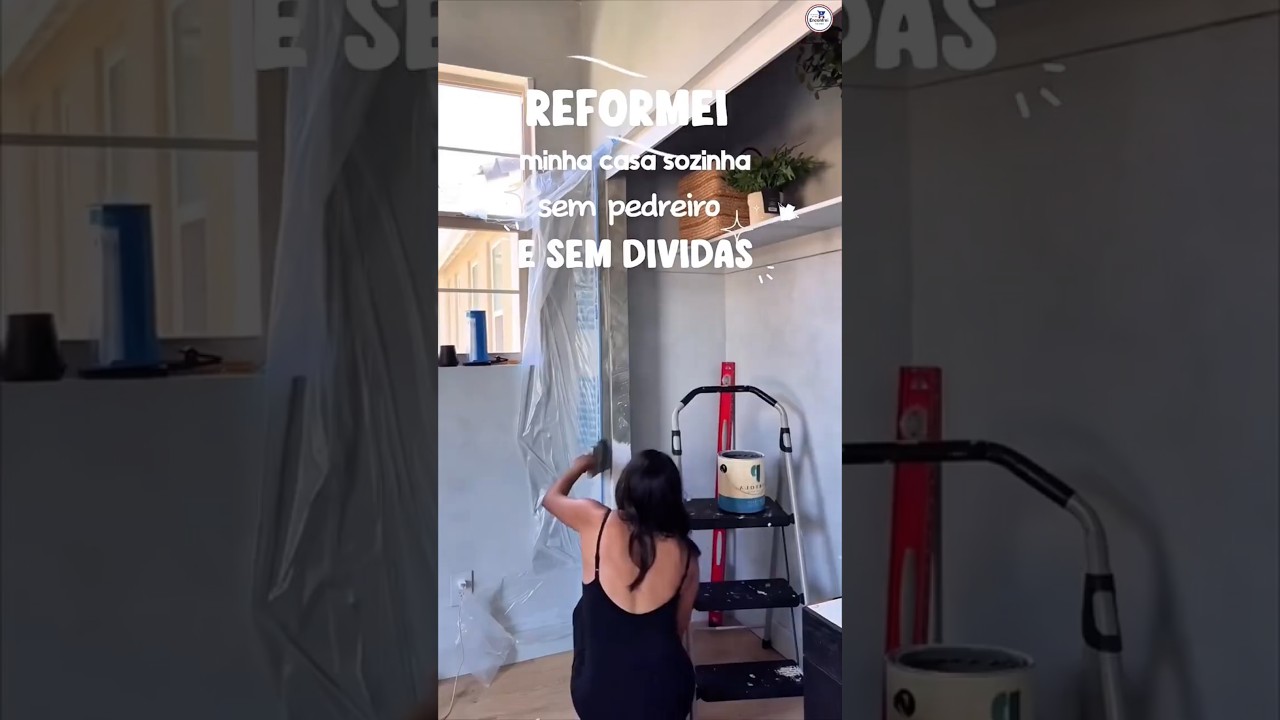 REFORMEI MINHA CASA SEM PEDREIRO E SEM DIVIDAS #reforma #fa&ccedil;avoc&ecirc;mesmo #antesedepois #dicas #shopee