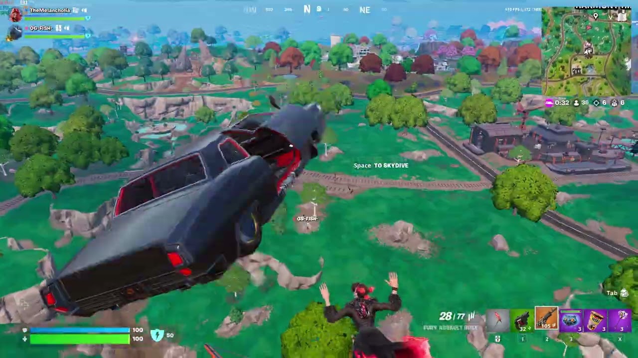 holy gosh it's melancholia and og fish in fortnite i cannot believe my eyes