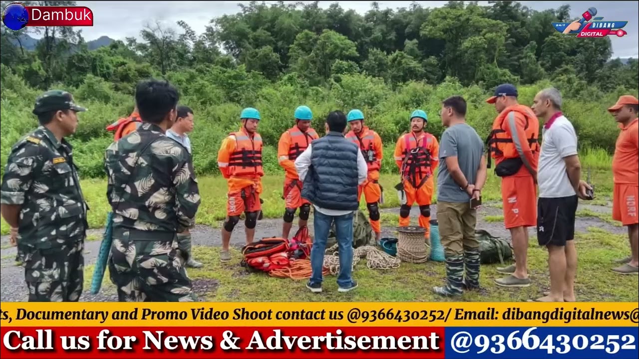 Rescue operation for flood-stranded victims in Dambuk.