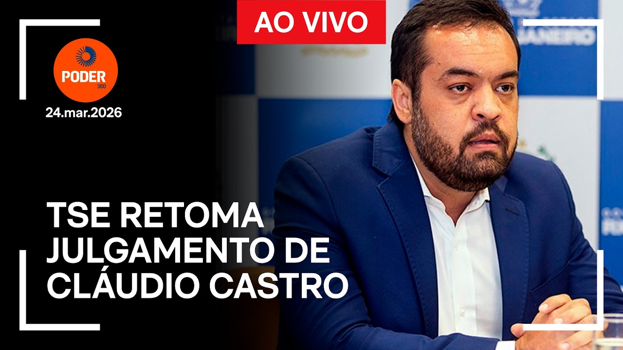Ao vivo: TSE retoma julgamento de Cl&aacute;udio Castro