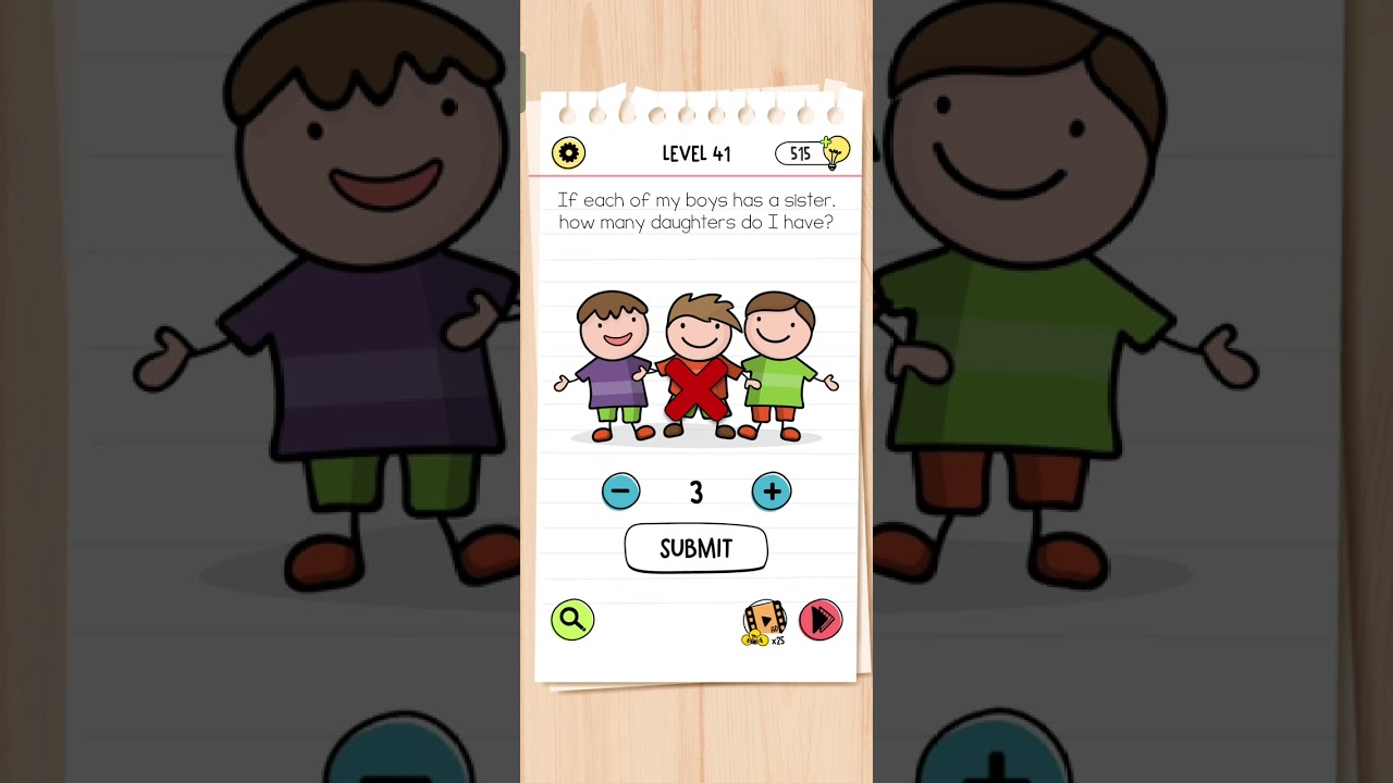 #757 video 3 Brain test all ✨ solve level 31-45 solve long video 