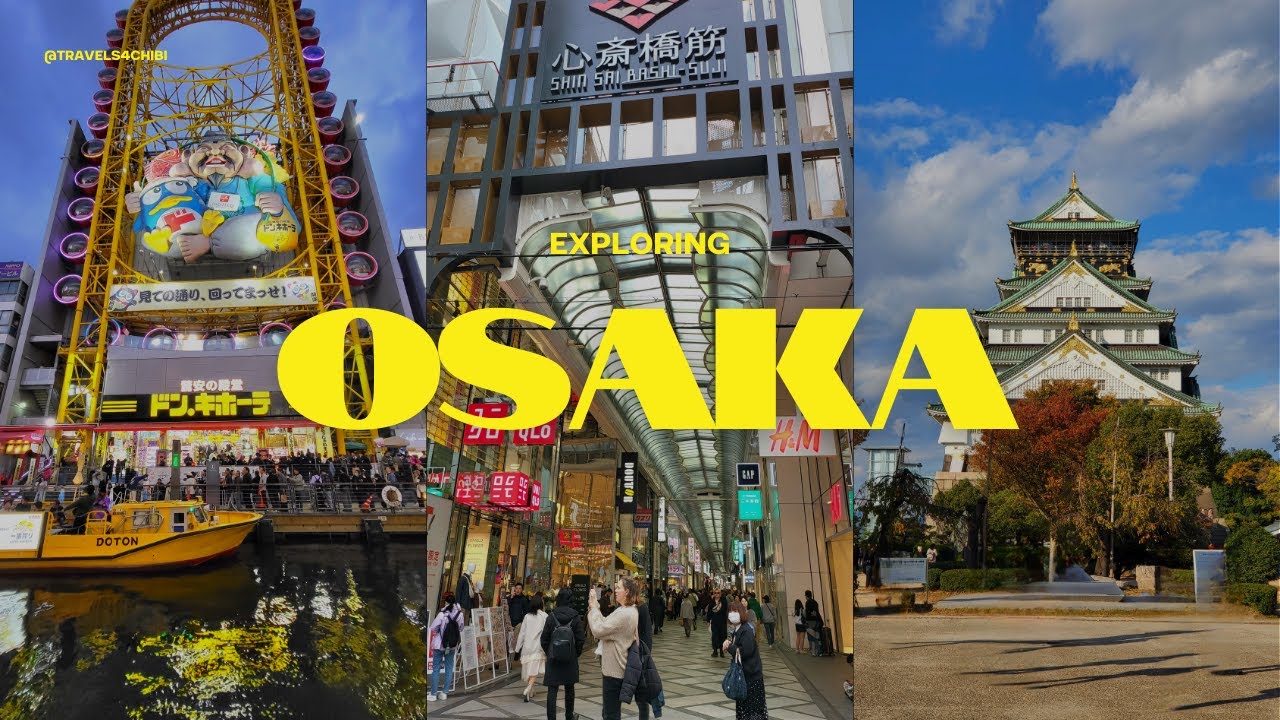 Osaka in a Day: Foodie Heaven in Dotonbori or Over-hyped?  We also visit Osaka Castle & Shinsaibashi