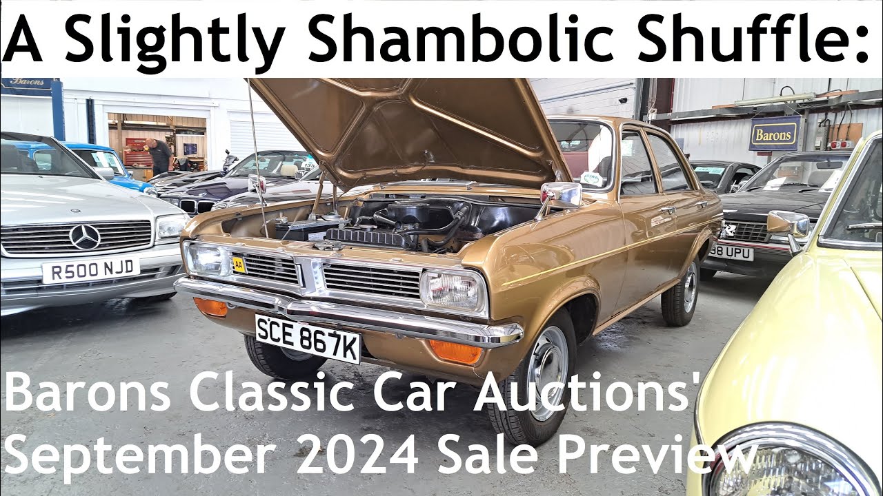 A Slightly Shambolic Shuffle: Barons Classic Car Auctions' September 2024 Sale Preview
