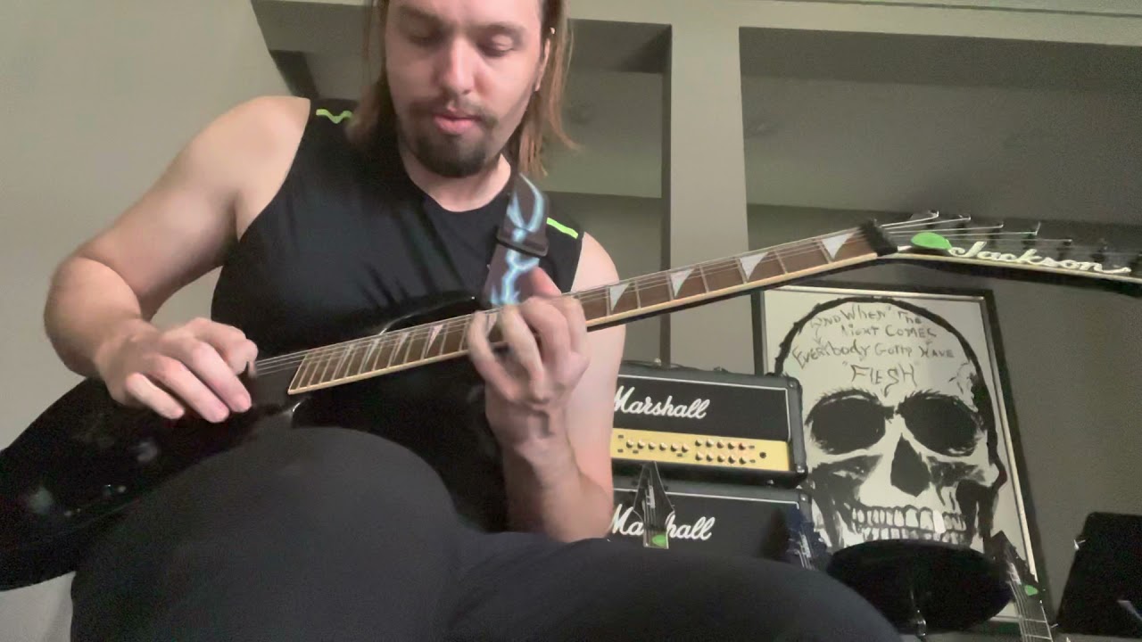Dethklok: Duncan Hills Coffee Jingle Solo cover (Happy Halloween)!!