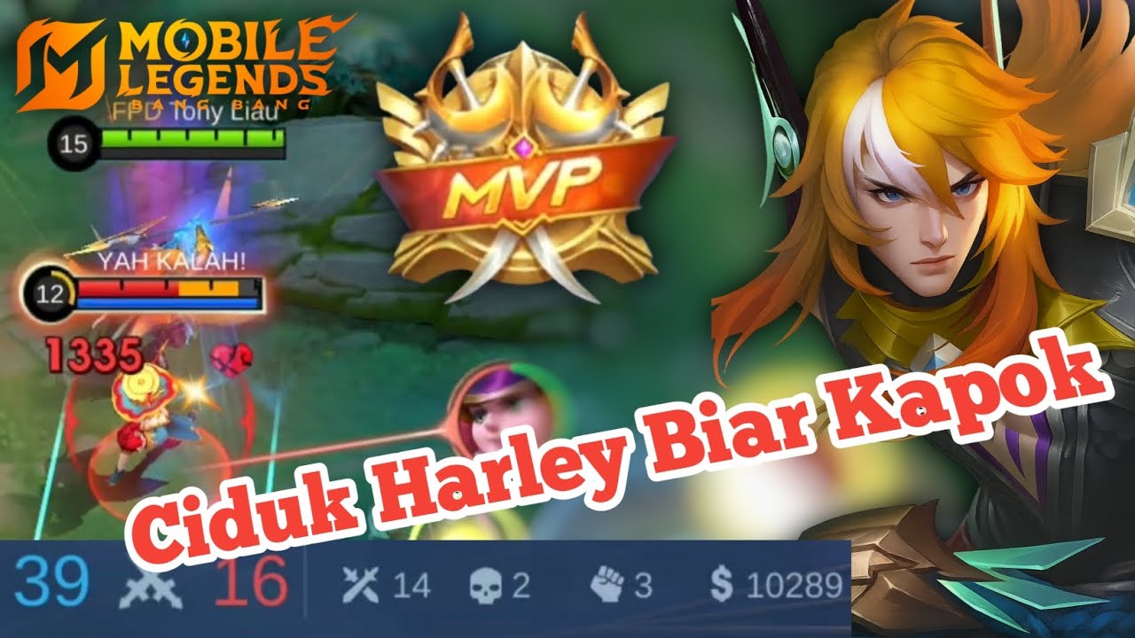 Ciduk Harley Biar Kapok #arlotttopglobal #arlott #mobilelegends #mlbb - Mobile Legends : Indonesia