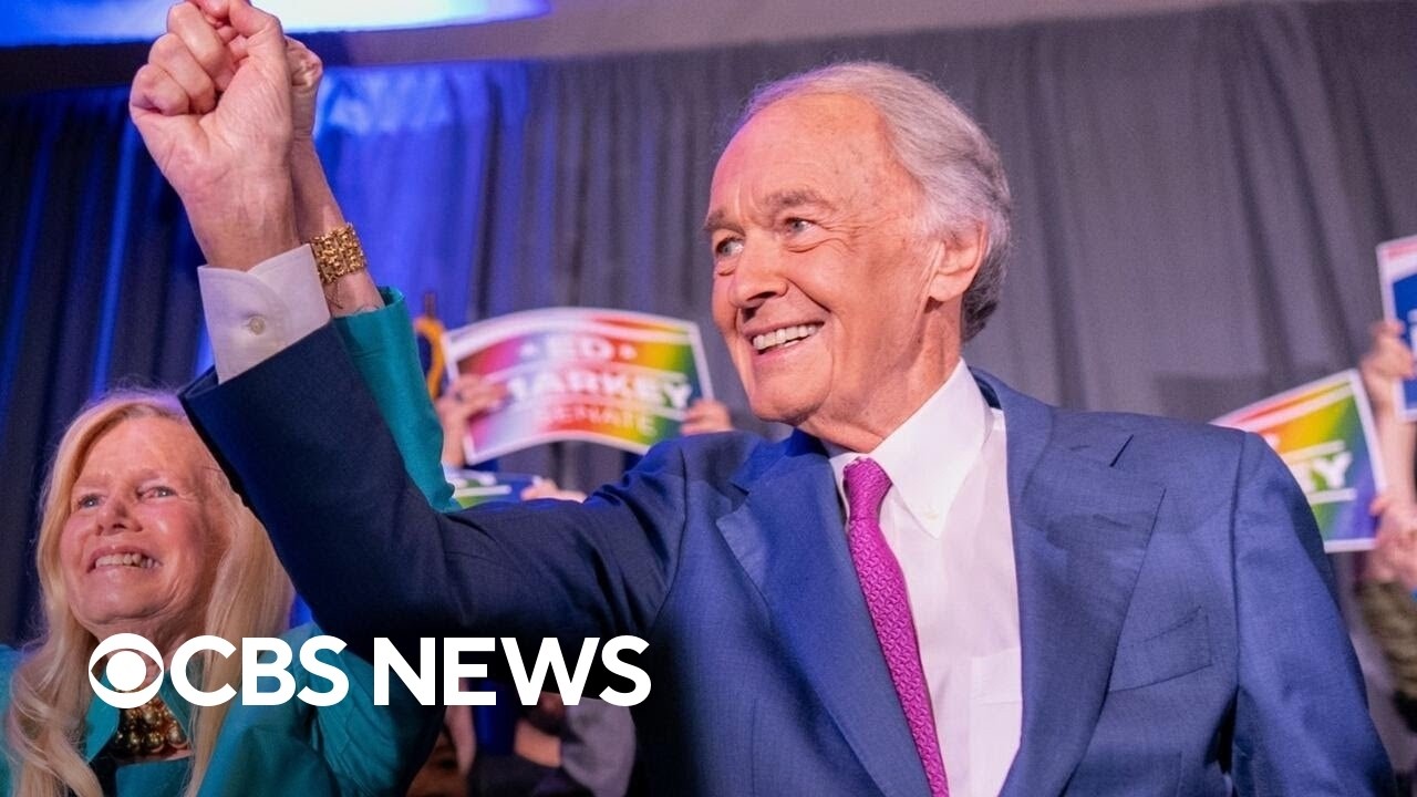 Markey sweeps Massachusetts primary, crediting progressive movement &ldquo;fueled by young people&rdquo;