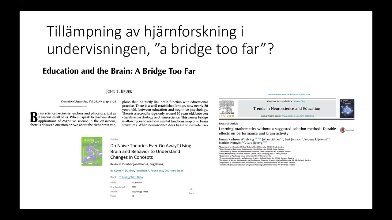 Kroppen och knoppen som resurser för lärande i naturvetenskap