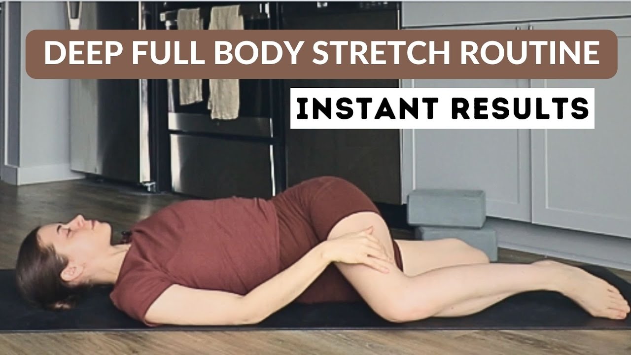 30 MIN DEEP FULL BODY STRETCH - Daily Routine To Improve Mobility & Flexibility