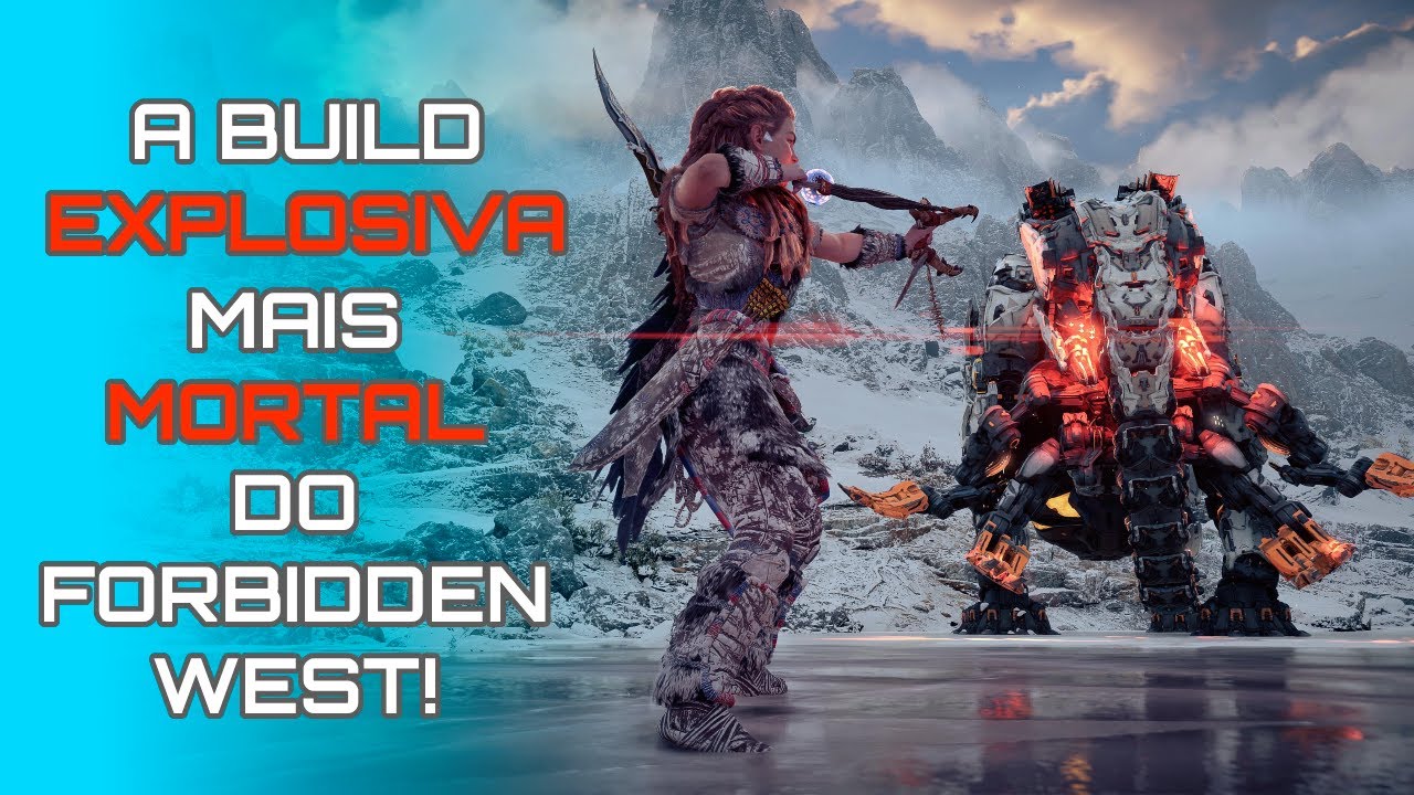 Build de Estilingue Explosivo: Dano ABSURDO! 💣 - Horizon Forbidden West