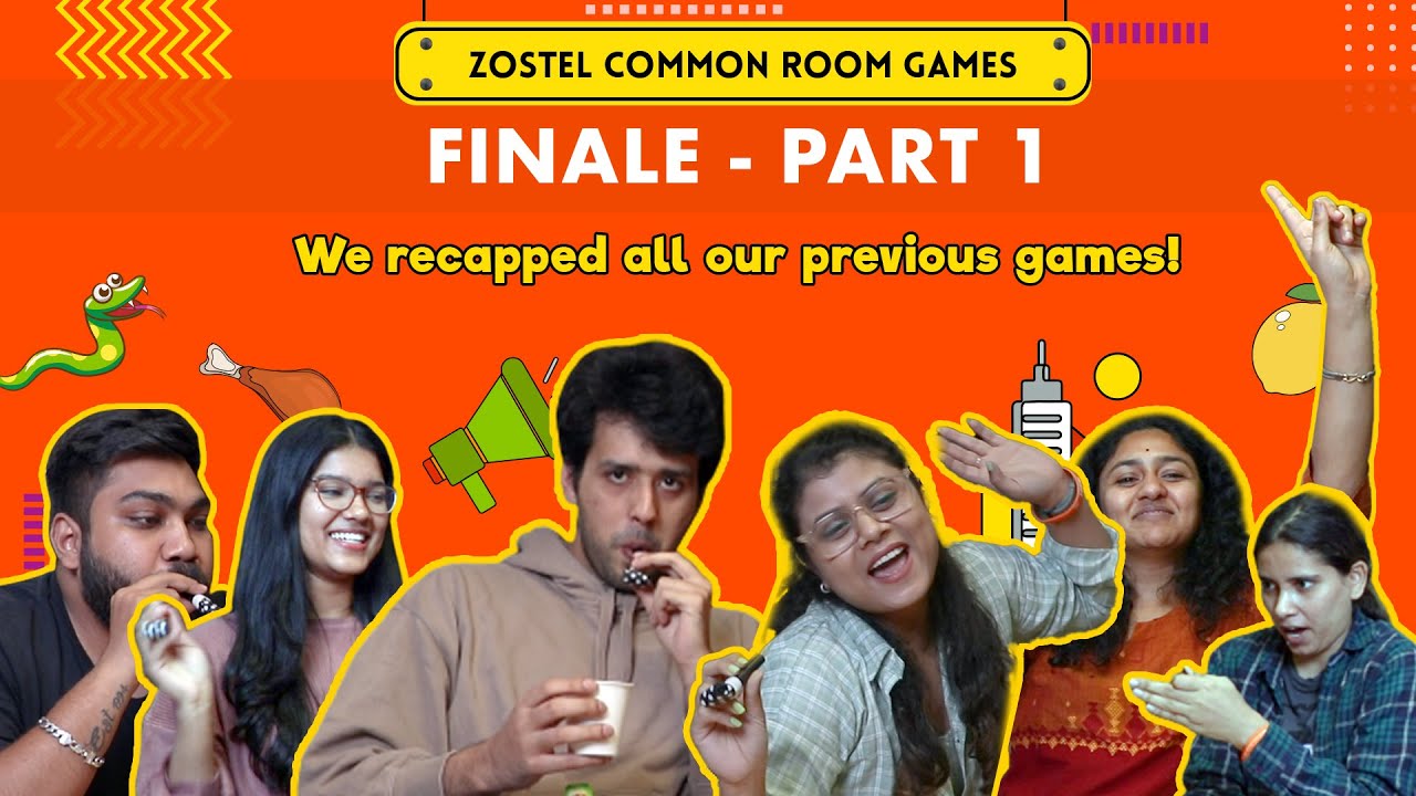 We Played Fun Indoor Games | Zostel Common Room Games Finale | Part 1
