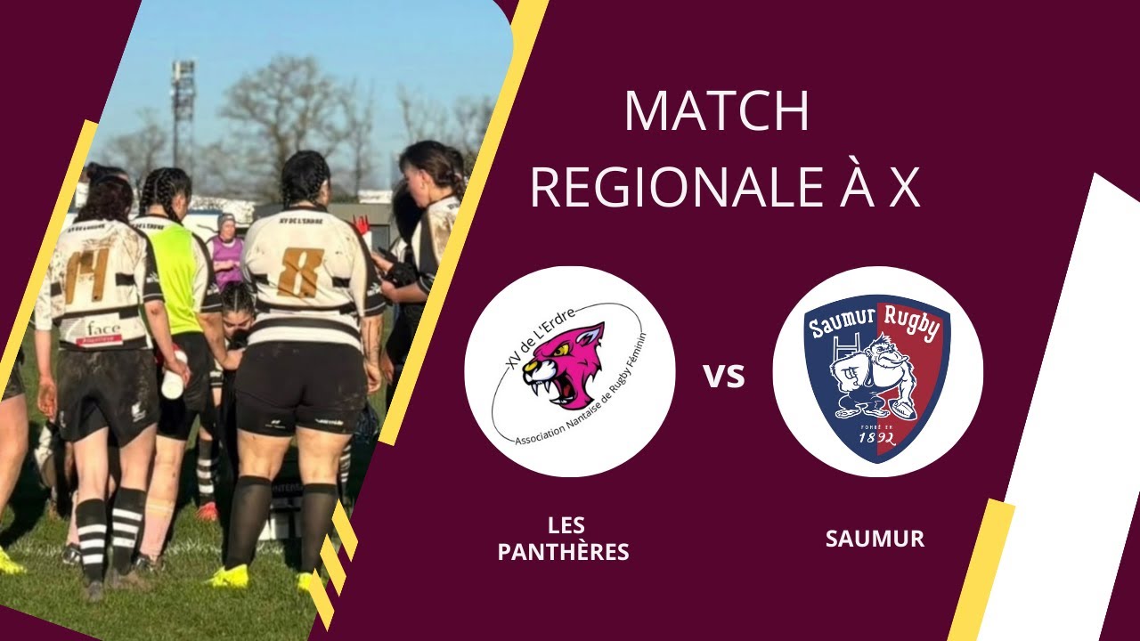 Match Les panthères - Saumur