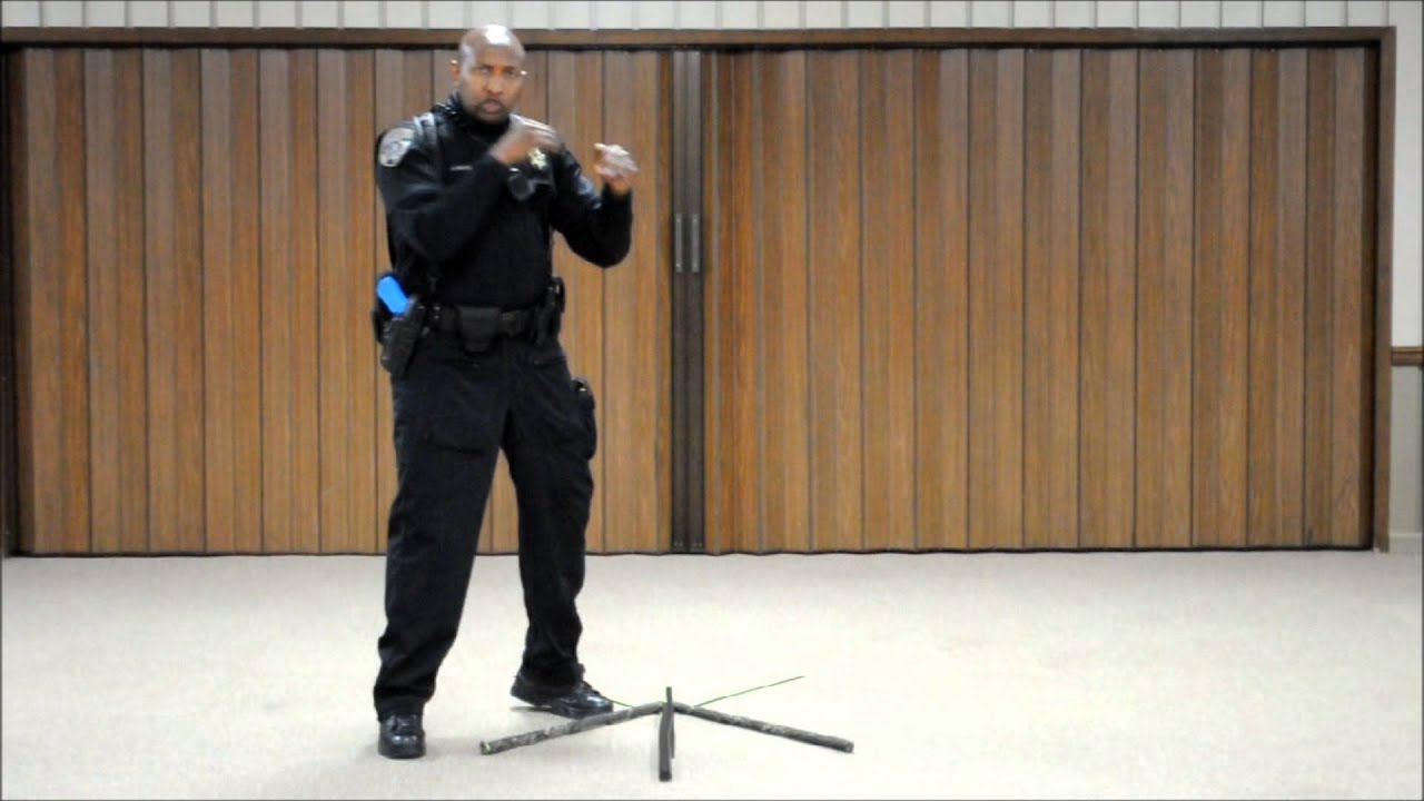 Police and Corrections Training - Triangle Footwork