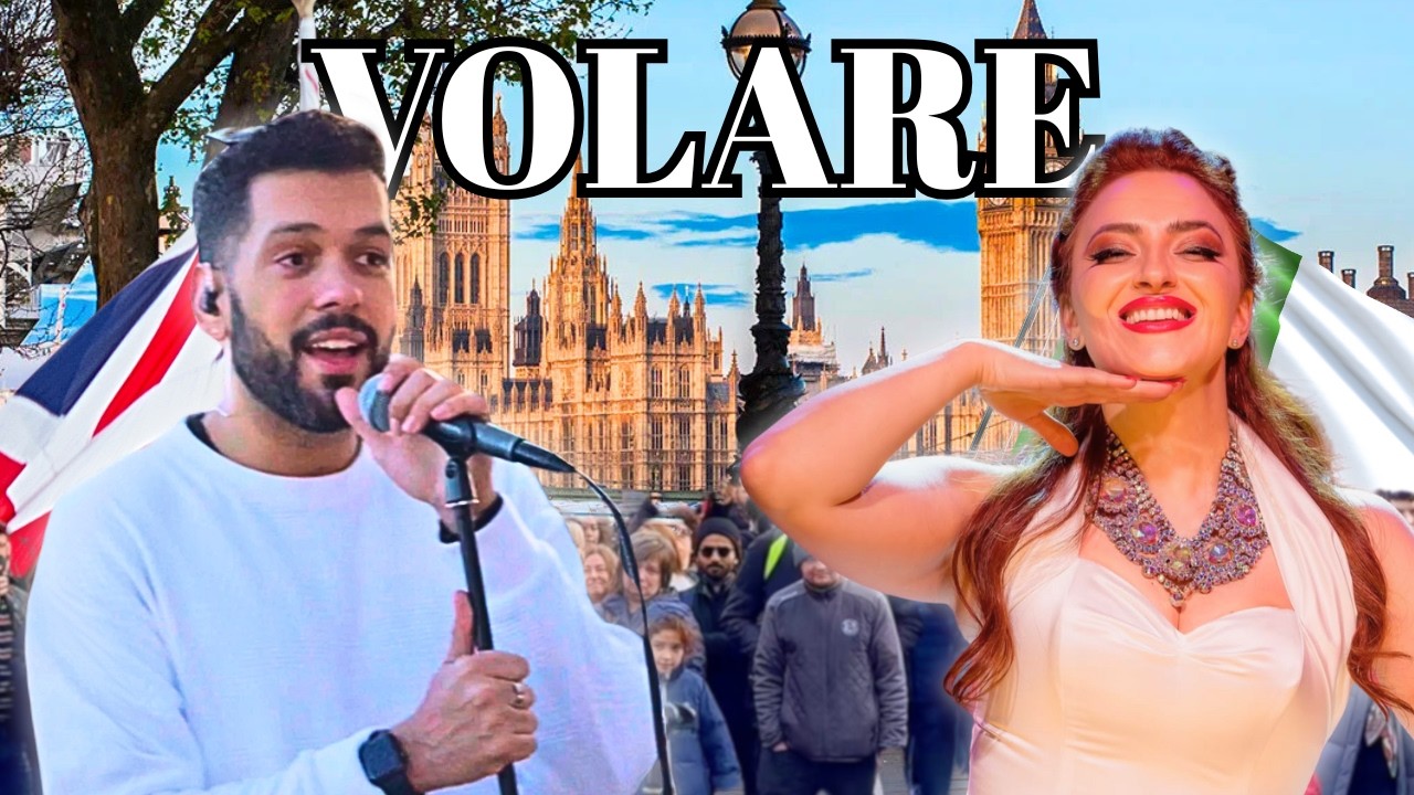 Amazing ITALIAN Singer Joins Me For A CLASSIC | Gipsy Kings - Volare