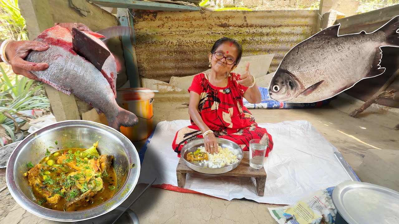 রূপচাঁদা মাছ গাছের সিমের বীজ আর বড়ো লঙ্কা দিয়ে রান্না Rupchanda mach seemer beej boro lonka 