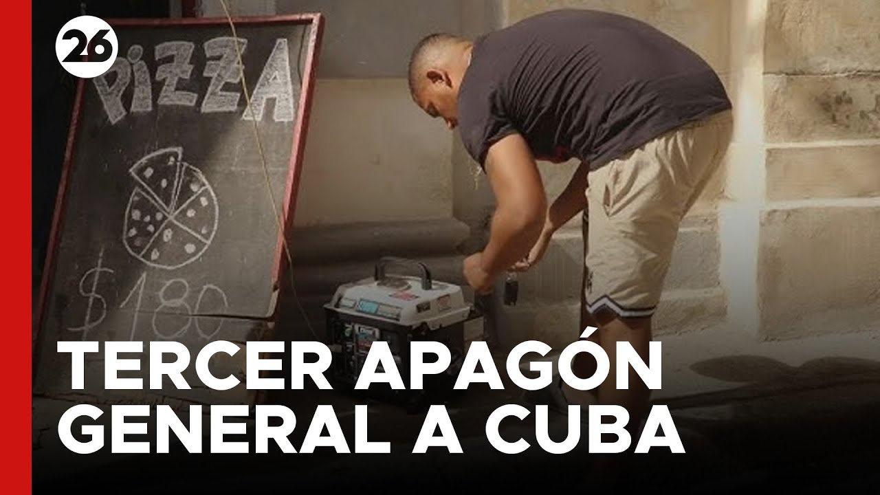Cuba sufre el tercer apagón general en menos de 2 meses en La Habana
