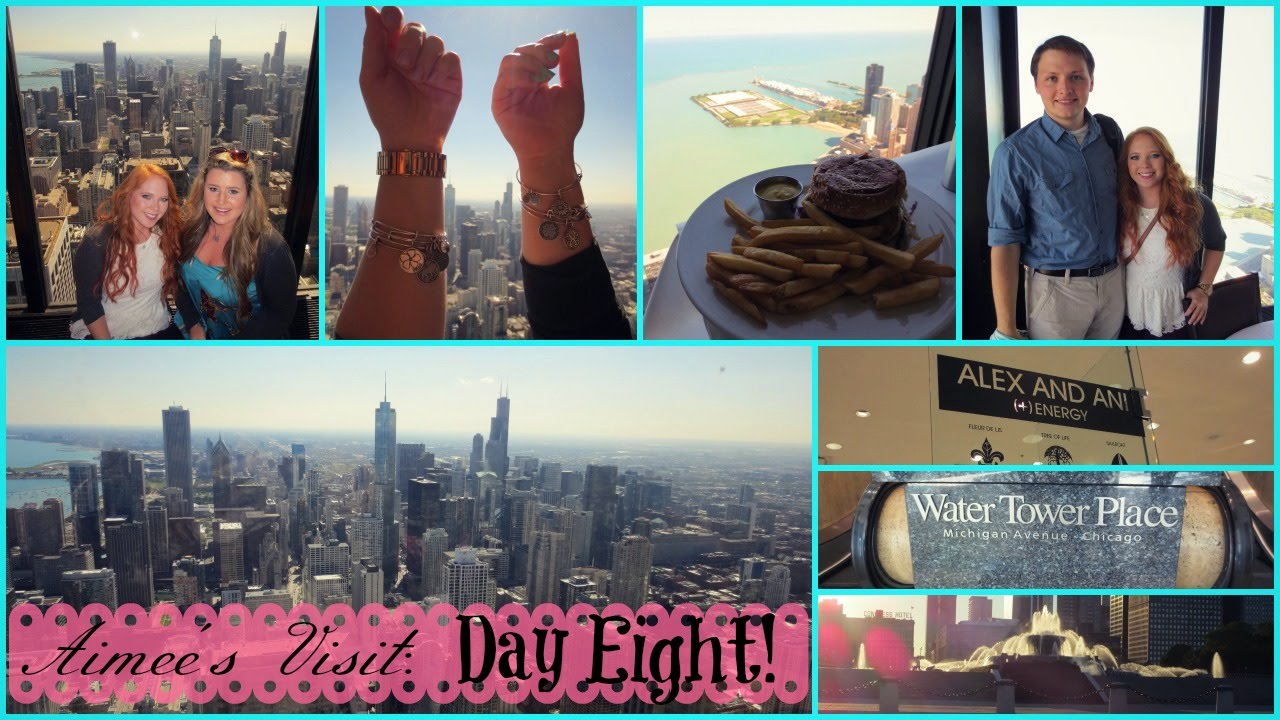 Aimee's Visit Day 8: Hancock, Alex & Ani, and Water Tower Place (Vlog Sept. 22nd)