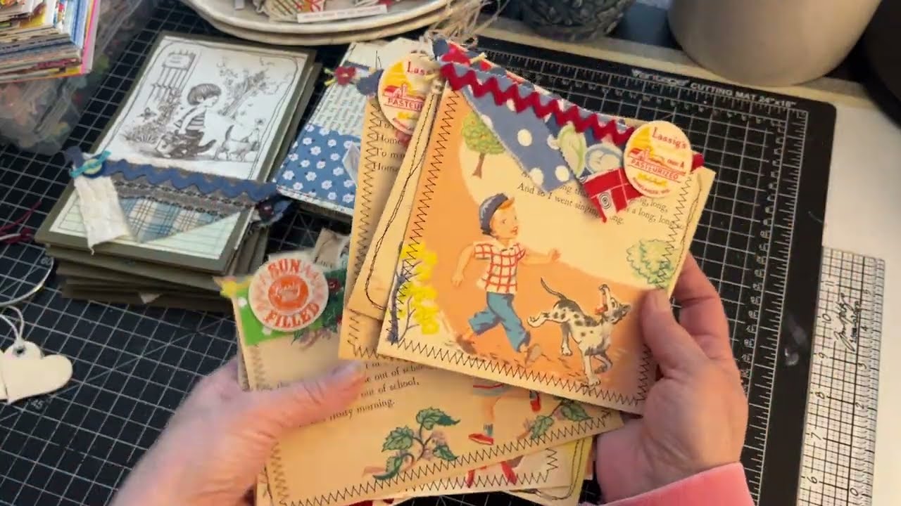 Embellishments & Journals in progress