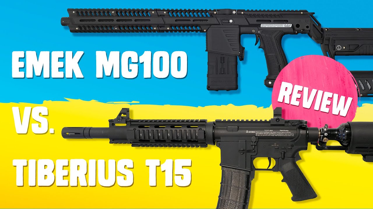 EMF100/EMEK MG100 vs. Tiberius T15: Magfed-Markierer im Vergleich