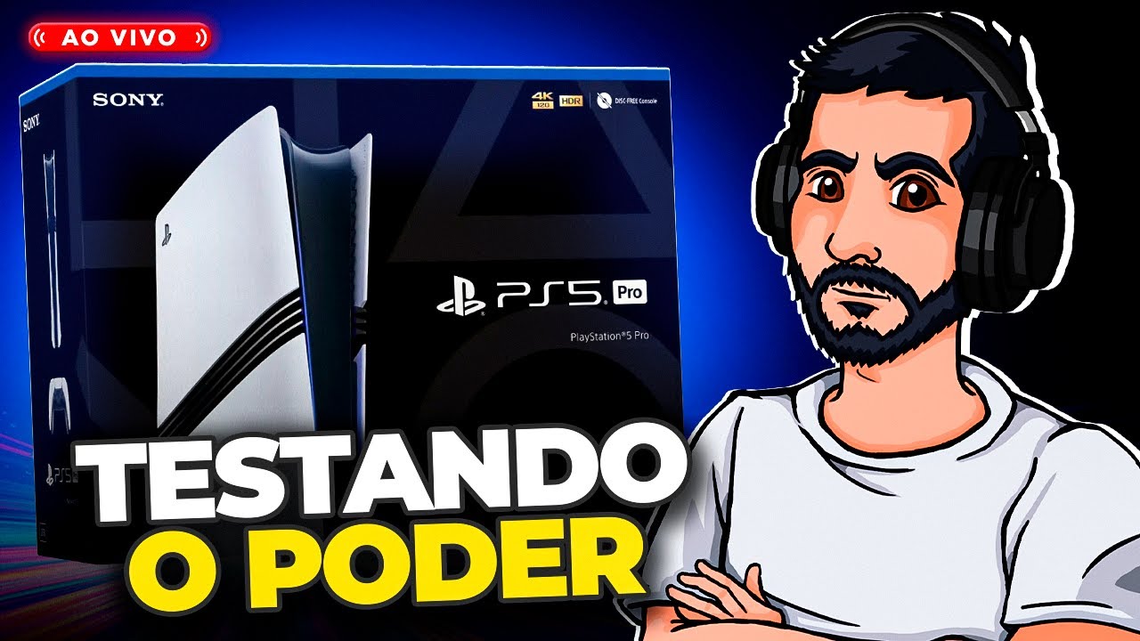 PS5 PRO - Testando o Console pela Primeira Vez