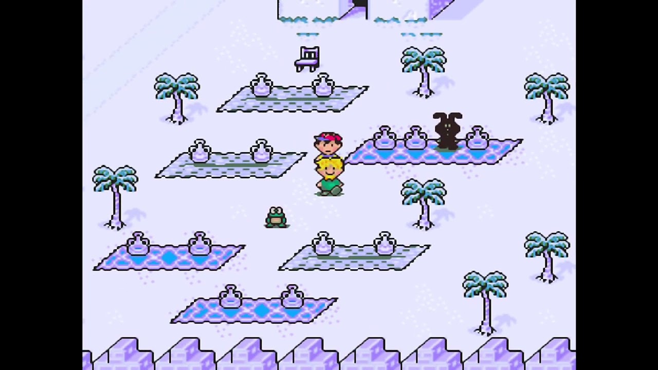 Зимний квест Арна в мире Earthbound