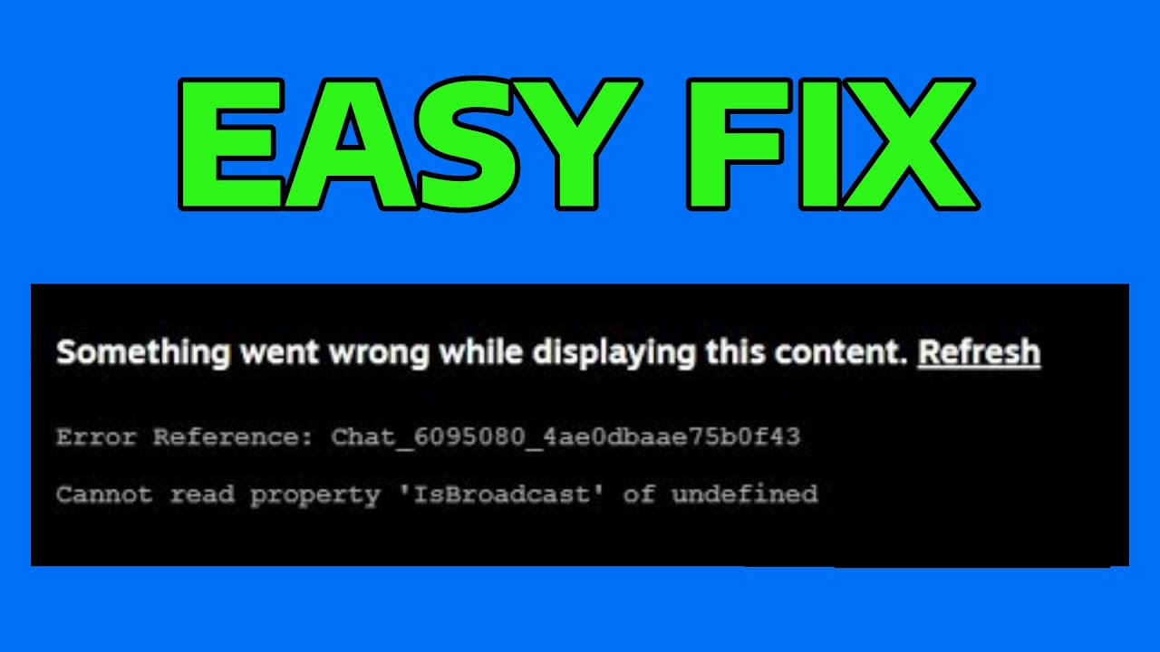 How To Fix Something Went Wrong While Displaying This Content On Steam
