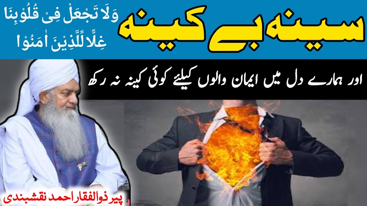 Seena Be Kina ● سینہ بے کینہ ● Peer Zulfiqar Ahmad Naqshbandi