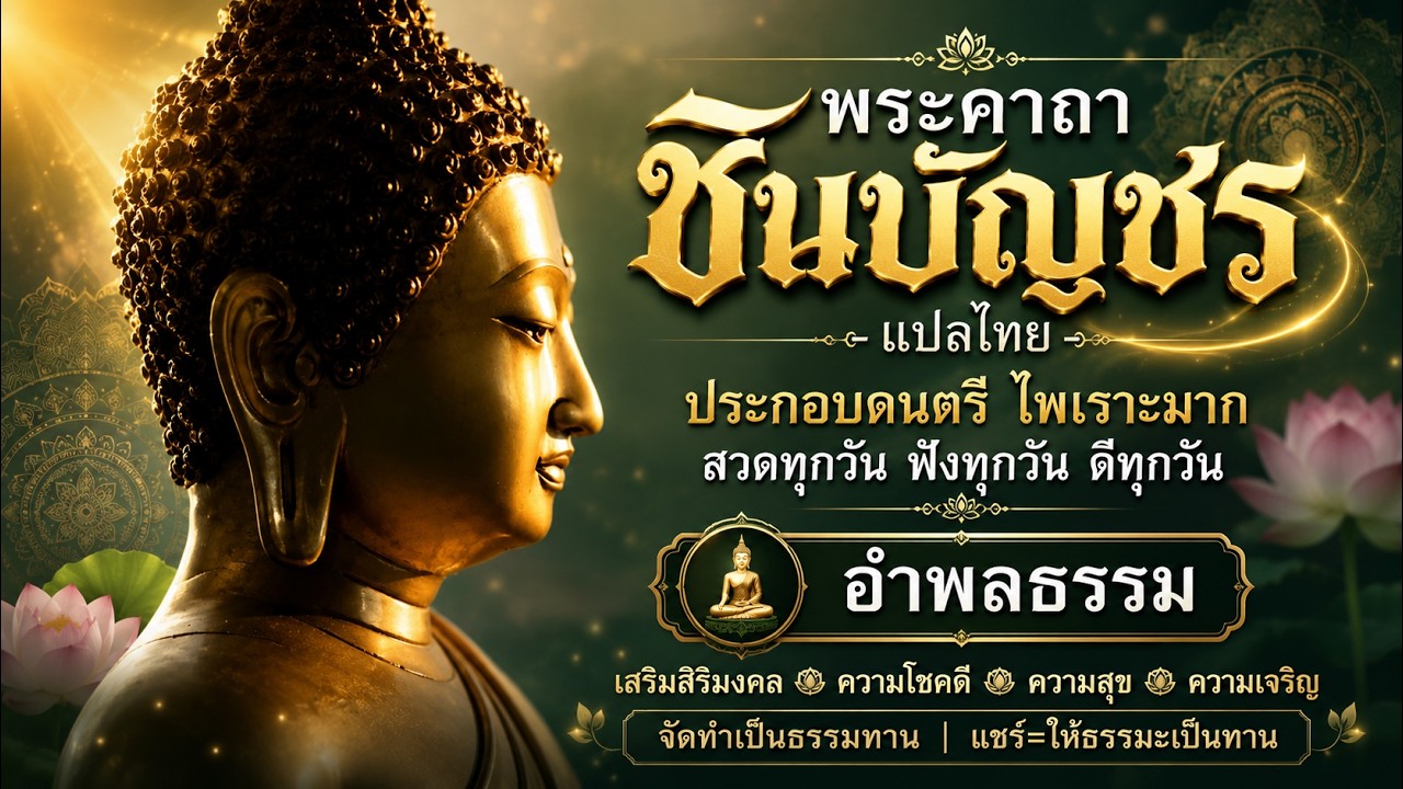 พระคาถาชินบัญชร-แปลไทย