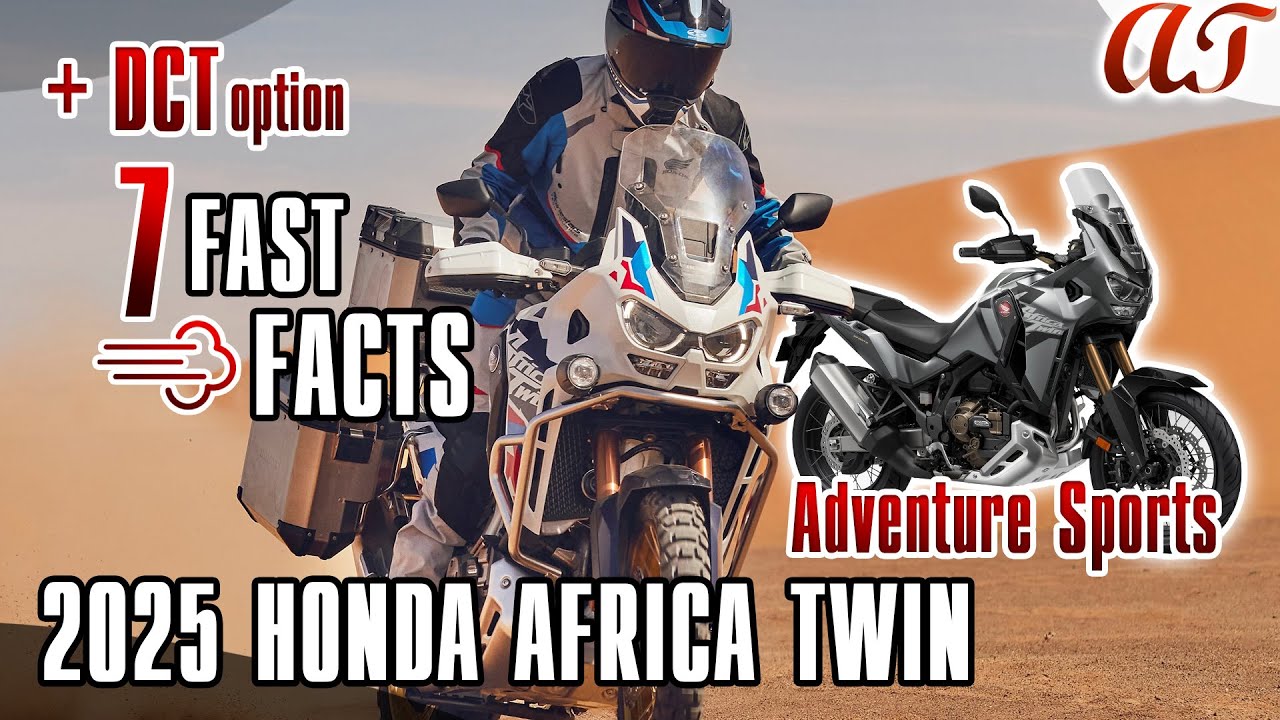 2025 HONDA CRF1100L AFRICA TWIN Adventure Sports + опция DCT * 7 кратких фактов, характеристик, ц...