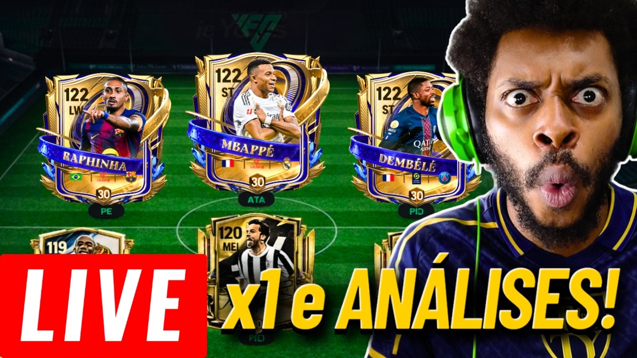 X1 COM OS INSCRITOS - FC MOBILE