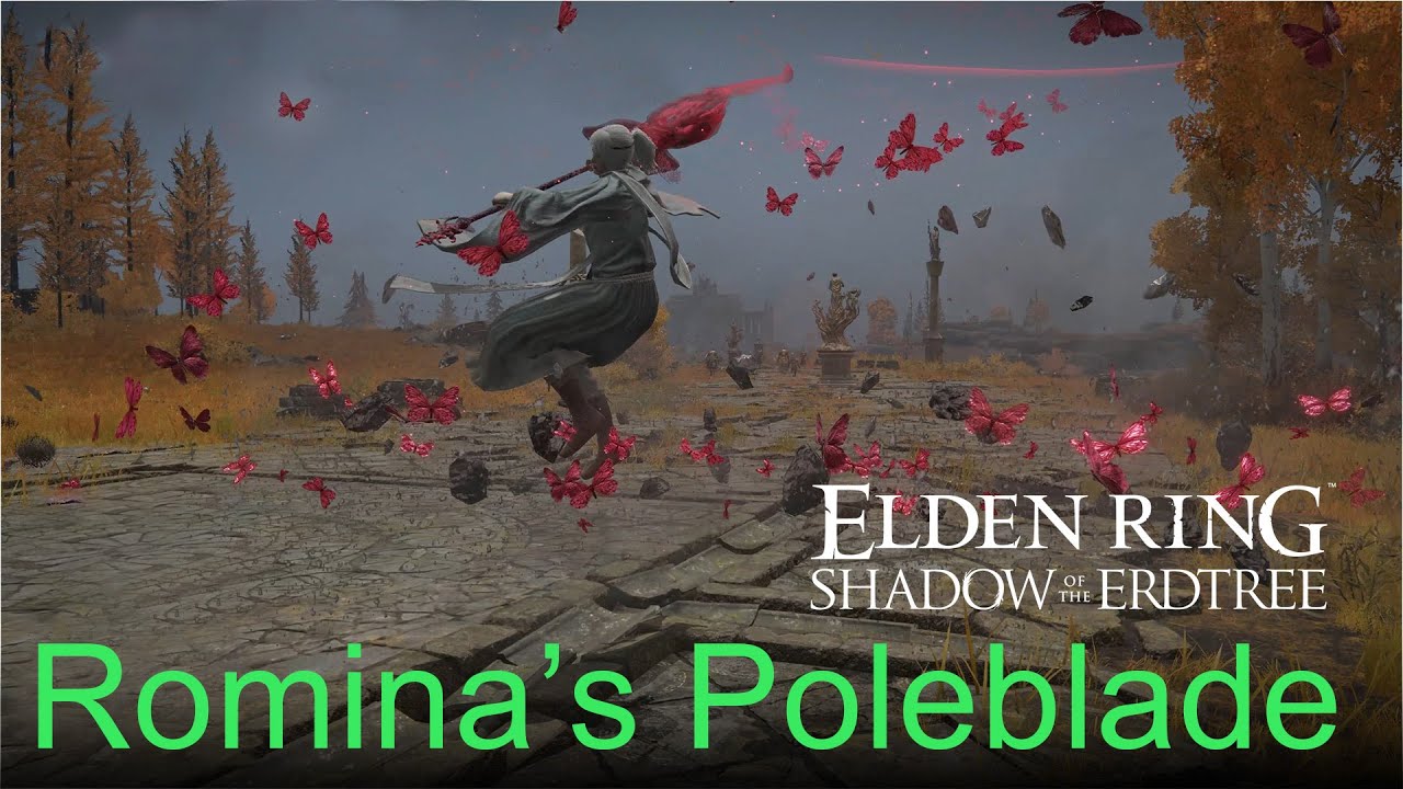 Poleblade of the Bud - Elden Ring DLC boss weapon showcase