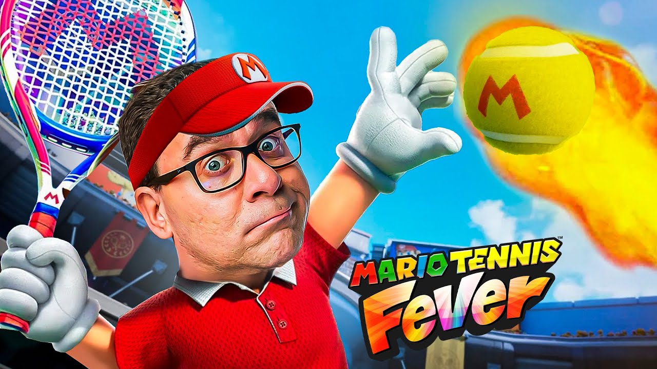 O TENIS  ESTÁ DE VOLTA À SWITCH - MARIO TENNIS FEVER