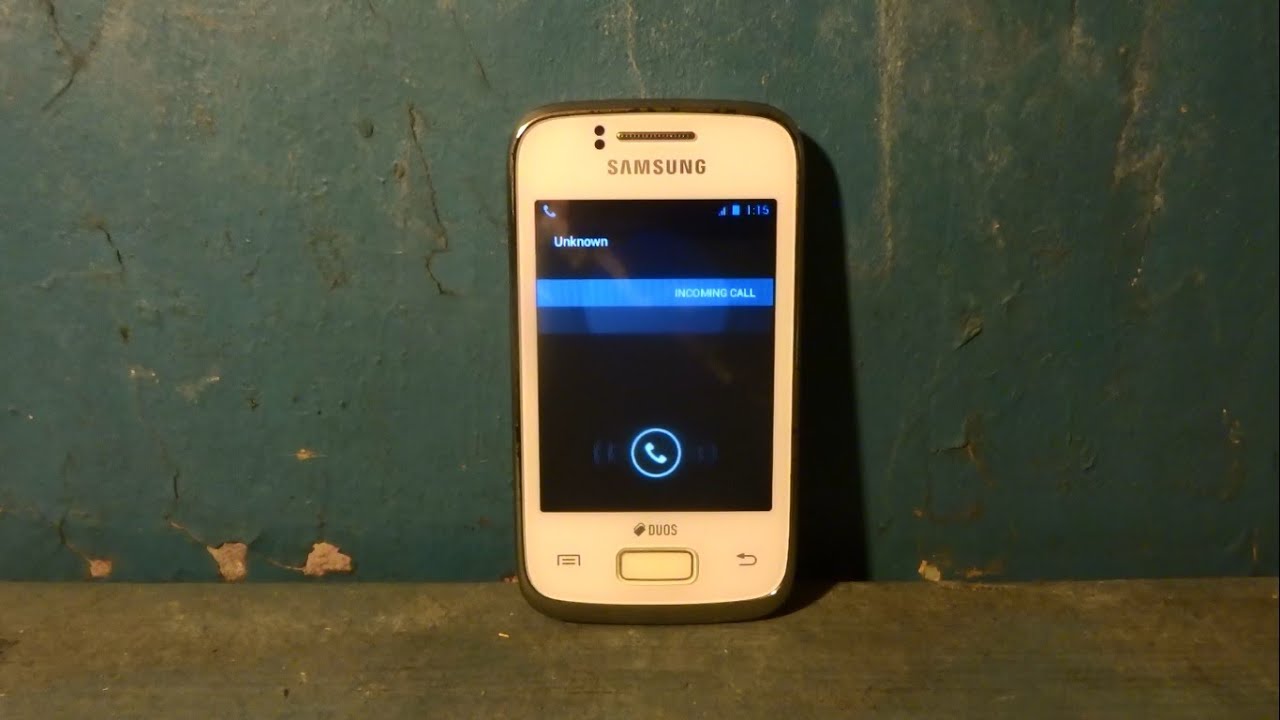 Samsung Galaxy Y DUOS Android 4.0.4 incoming call