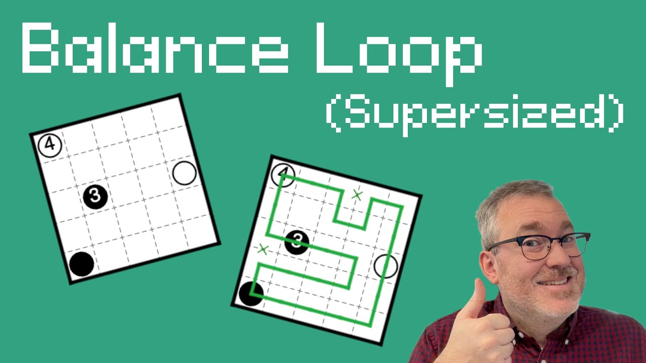B is also for… a SUPERSIZED Balance Loop puzzle! (14.27)